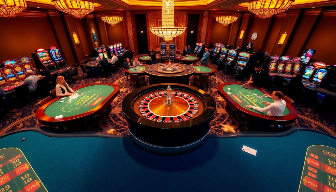 M88 offers an exciting casino experience with lively poker games and vibrant slot machines.