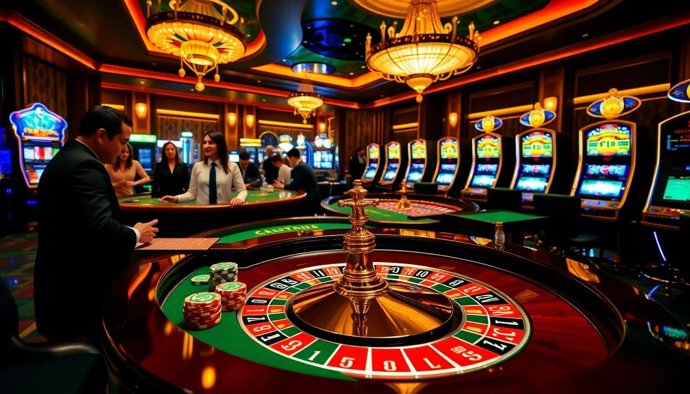 Experience the excitement of gambling at https://6666bett.com.br with a luxurious casino scene.