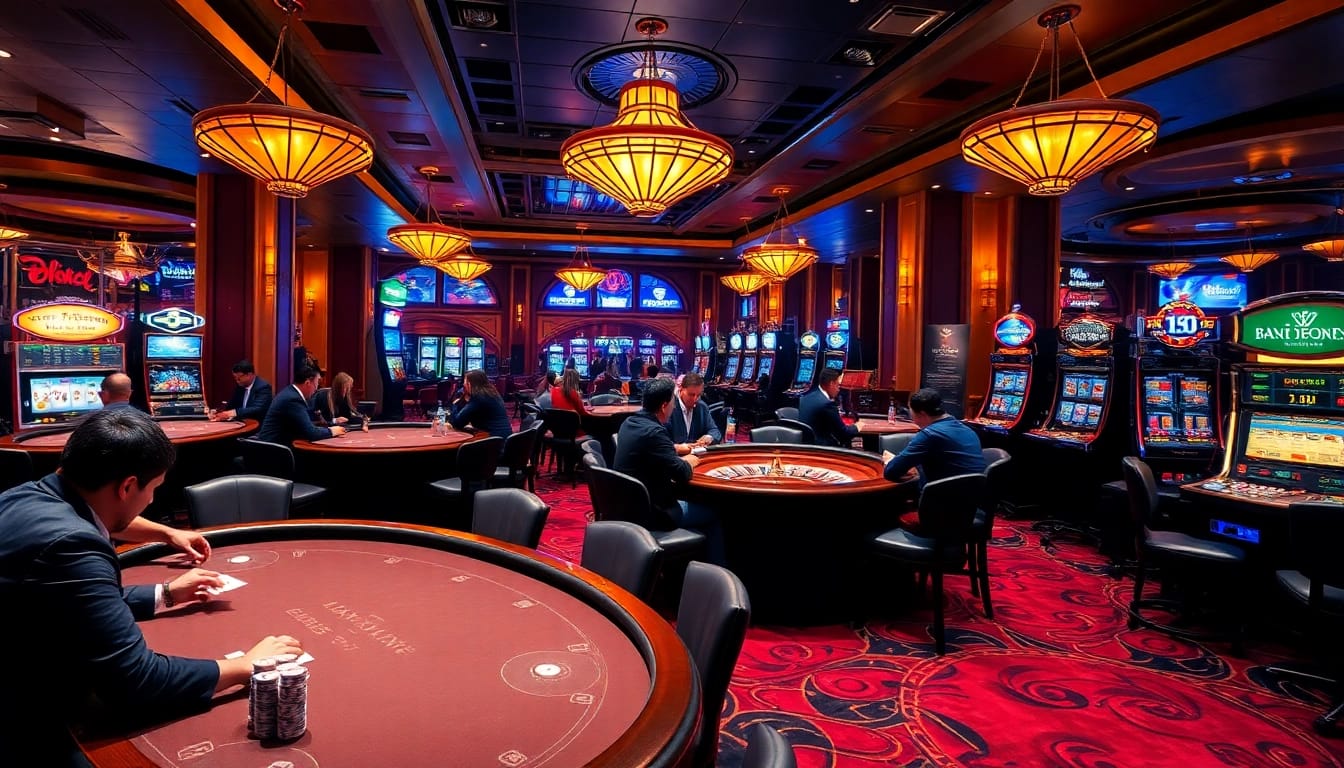 Experience the excitement of 13win with vibrant casino elements and high-stakes playing.