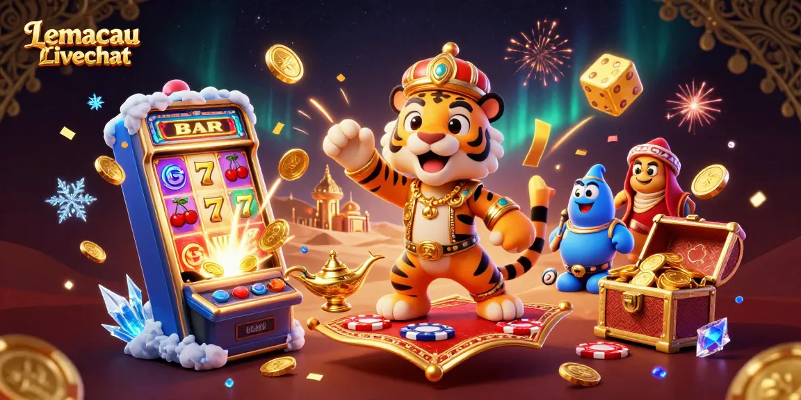 Spin the reels on Lemacau Livechat for exciting 3D casino adventures bursting with jackpots!