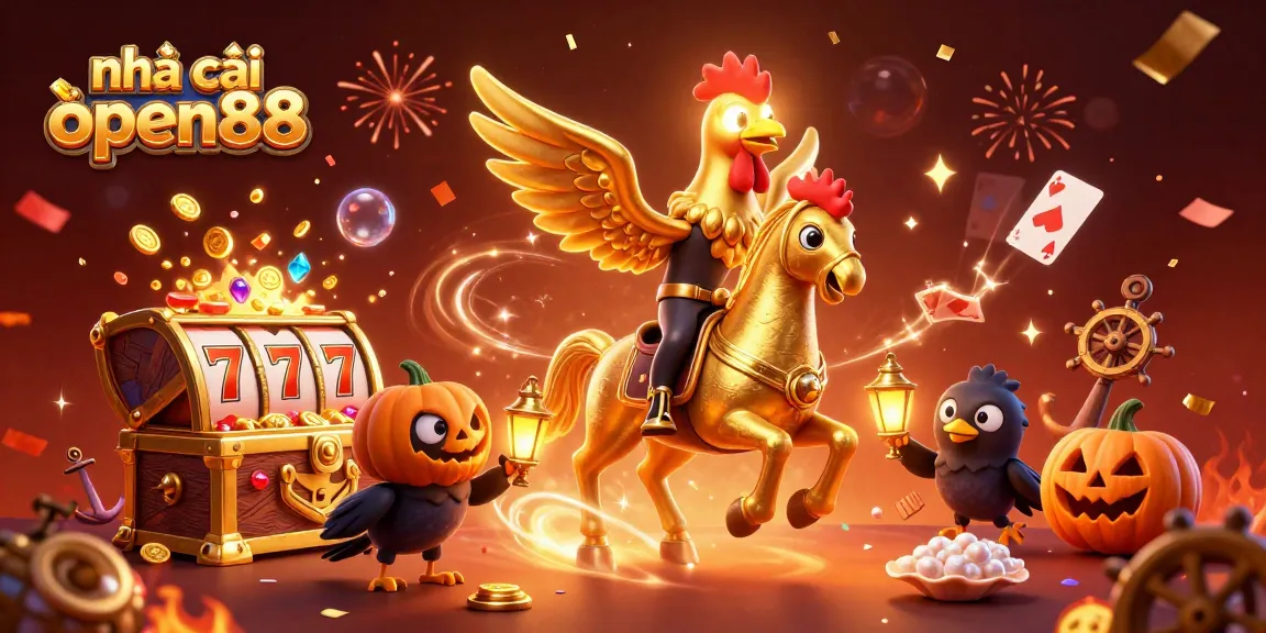 Experience thrilling gameplay at nhà cái open88 with vibrant casino elements and rich treasures.