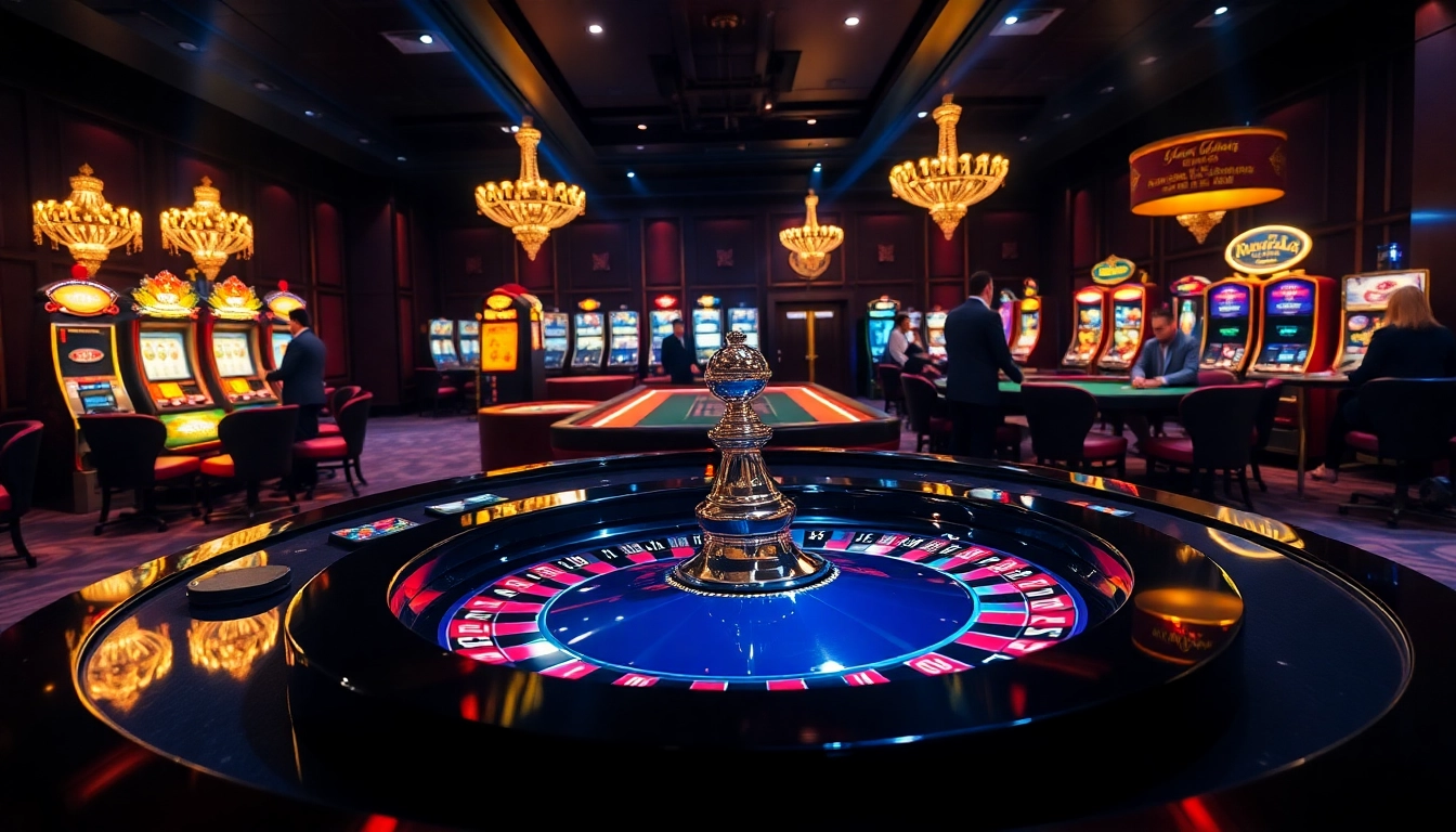 Experience the thrill of gambling at https://hm88.hiphop/ with an exciting roulette scene and professional players.