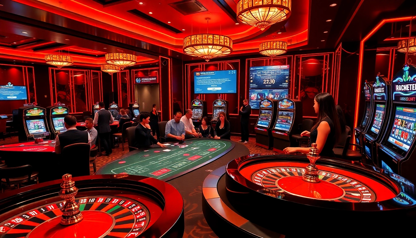 Niềm phấn khích cược tại liên kết 12bet với bầu không khí casino sống động và sự tham gia đầy hứng thú của người chơi.