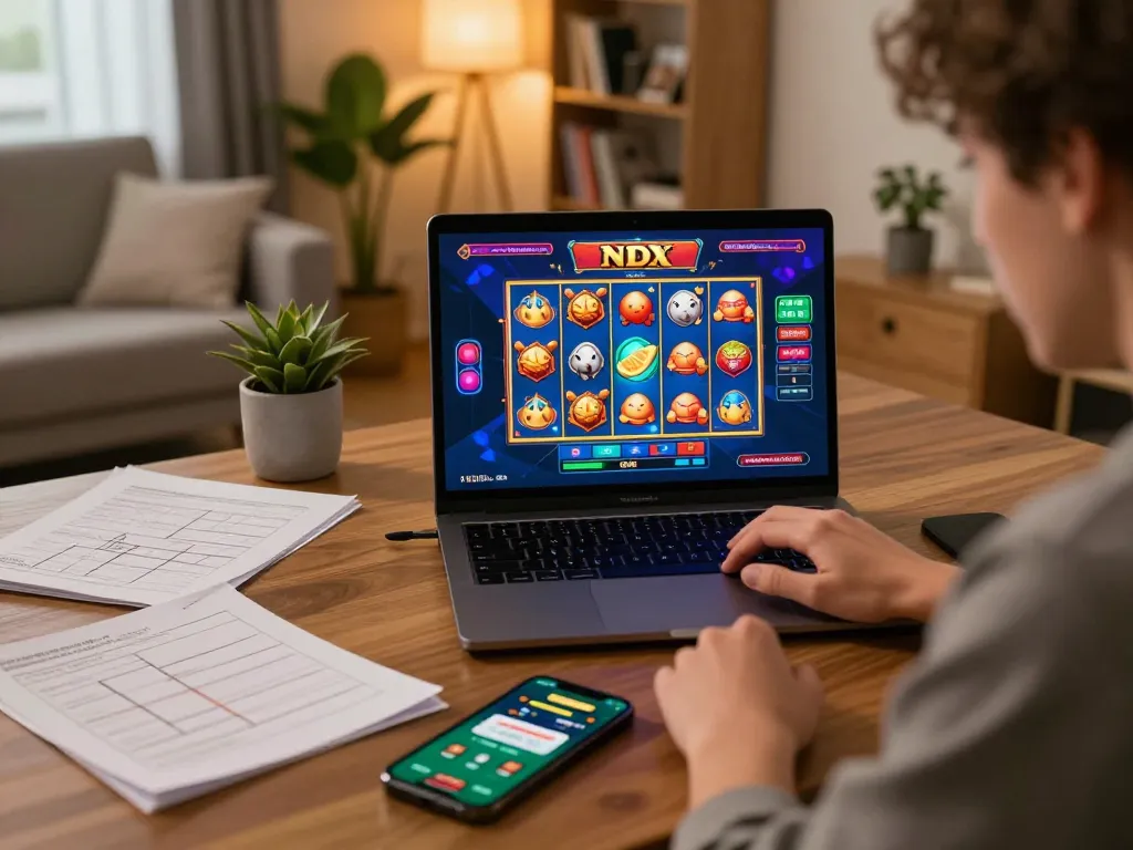Pemain DASI4D terlibat dalam permainan slot online yang mendebarkan dengan RTP tinggi, menampilkan grafik yang hidup dan pengaturan strategis.
