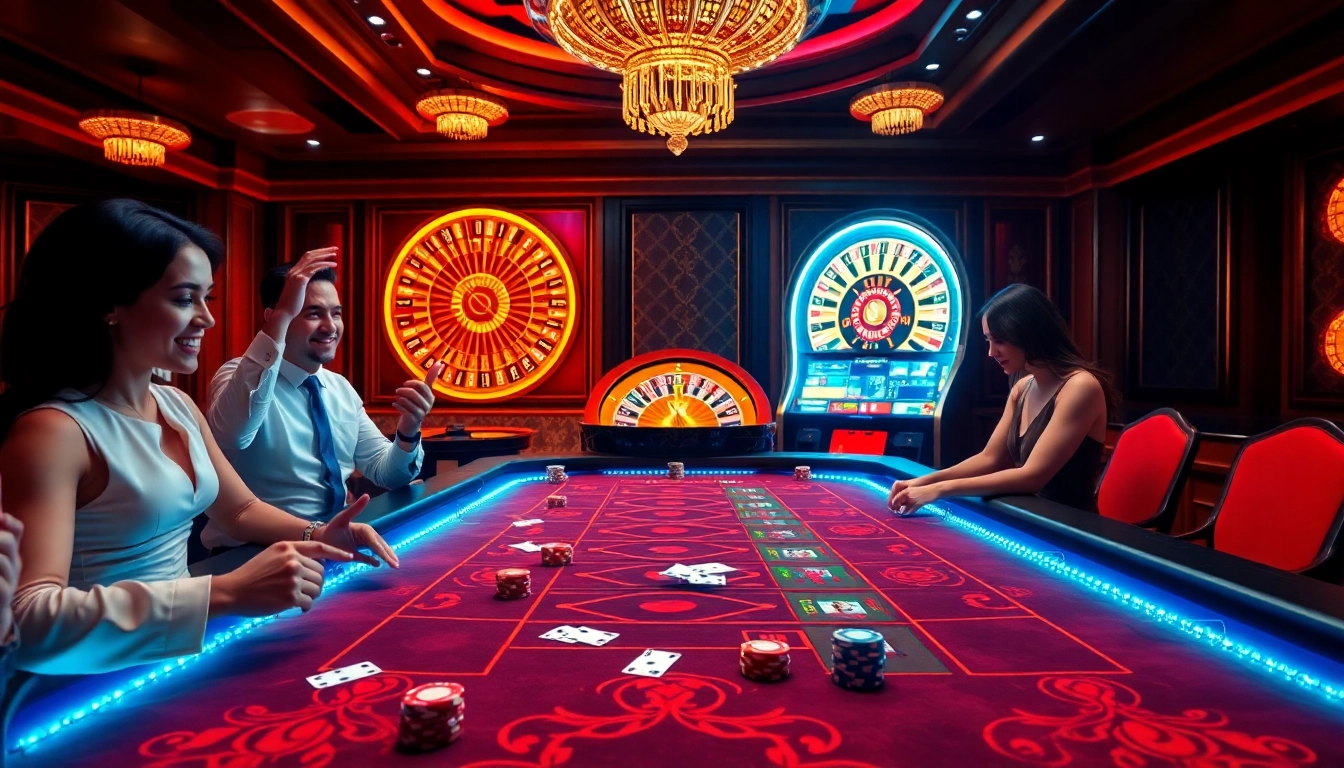 Experience the thrill of gambling at Vipwin with vibrant casino tables and exciting games.