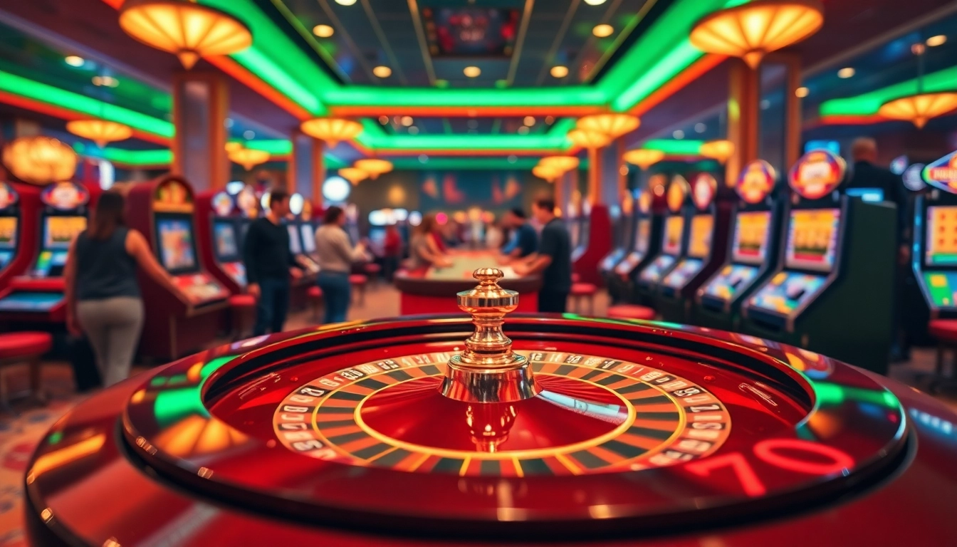 Tunjukkan pengalaman bermain landaktoto di kasino yang meriah dengan meja roulette yang menarik.