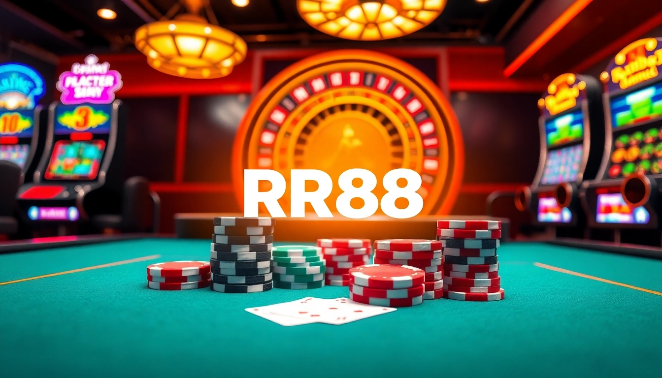 Experience the thrill of gambling at RR88 with vibrant tables and exciting gameplay.