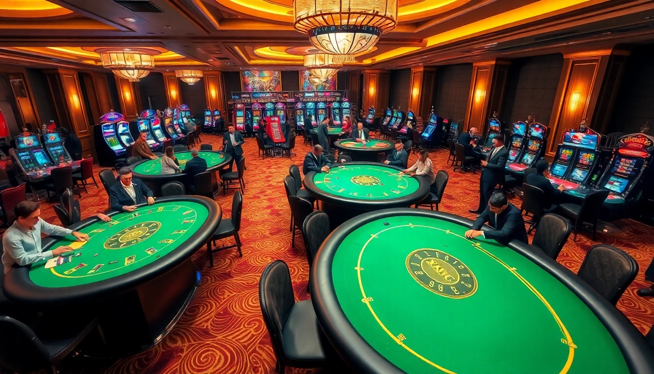 Exciting poker action at https://m88zo.com/, showcasing vibrant casino tables and engaging players.