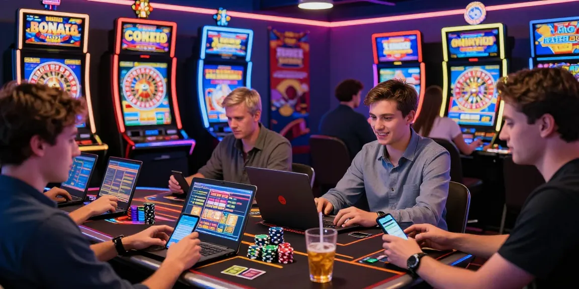 Exciting gaming environment at the best credit card casinos for UK players at https://euf.co.uk with vibrant games and enthusiastic players.