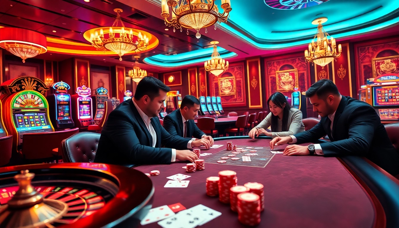 Experience the thrill of rr88 - truy cập trang chủ nhà cái rr88 mới nhất with vibrant casino action featuring poker, roulette, and luxury.
