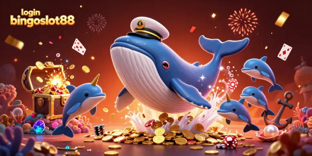 Masuk ke login bingoslot88 dan nikmati permainan dengan karakter lucu di lautan koin.