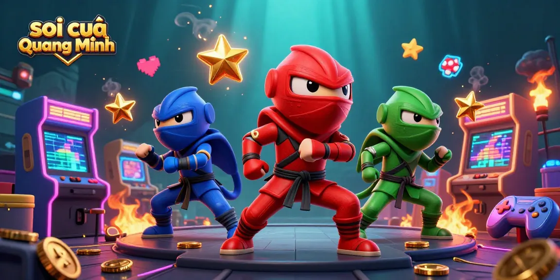 Soi cầu Quang Minh reveals winning strategies through vibrant, dynamic gaming illustrations packed with energy.