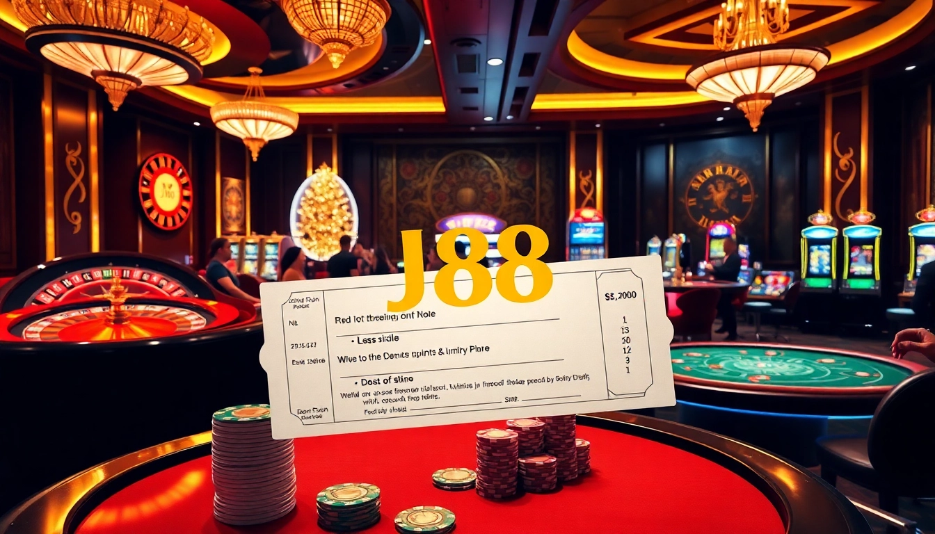 Experience thrilling gameplay at J88 casino with vibrant tables and exciting players.