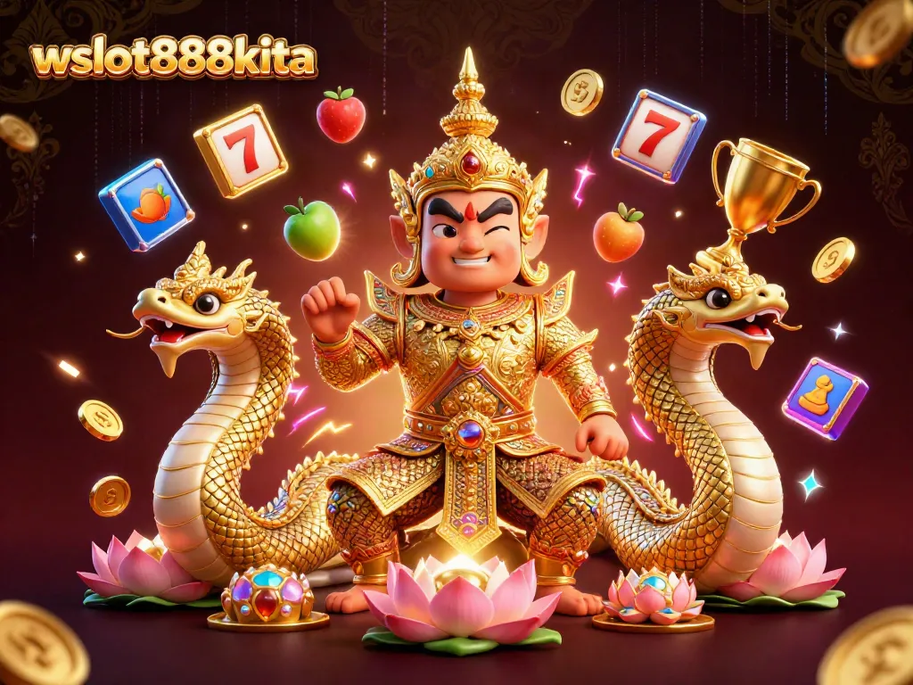 Menangkan permainan slot di wslot888kita dengan simbol keberuntungan dan elemen menarik lainnya.