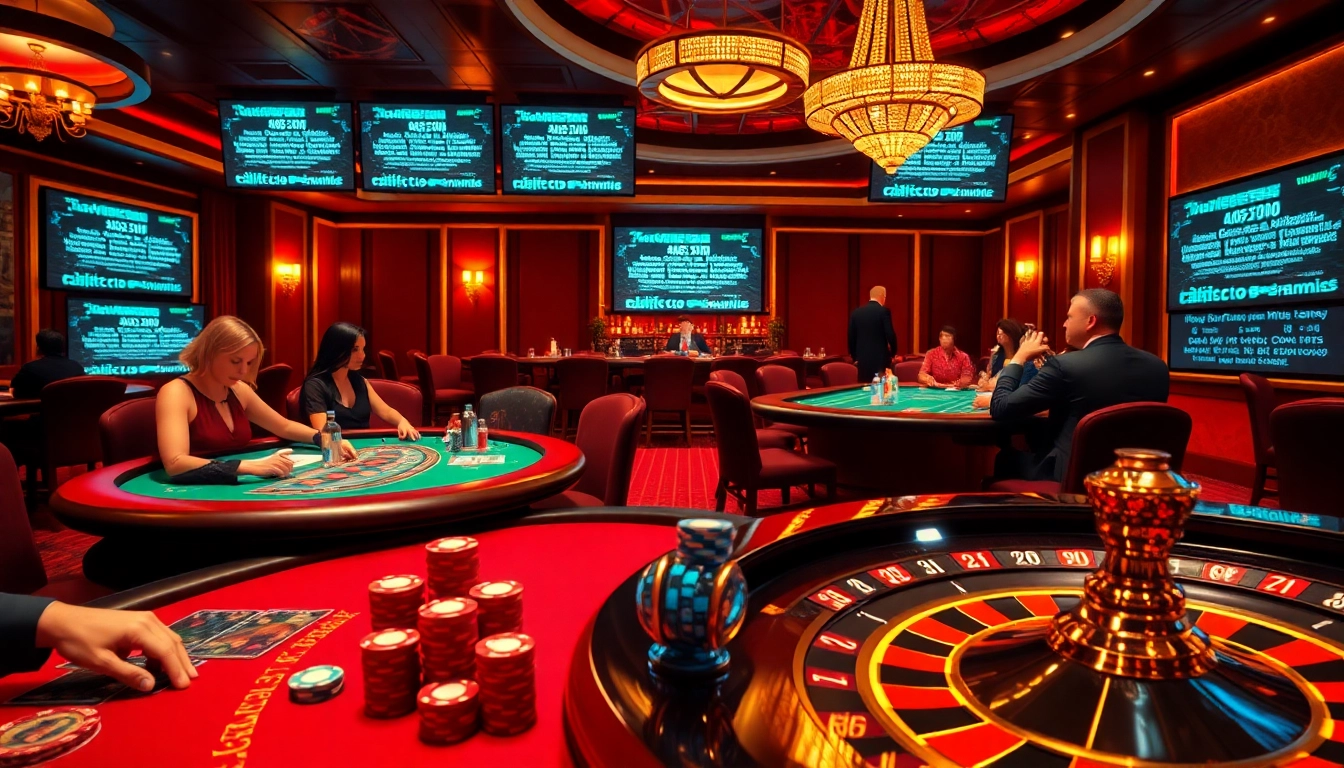 Engaging poker players in a luxurious setting reflecting the original hidden wiki theme.