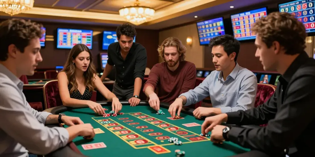 Ratutogel: Teman bermain di meja lotere modern dengan suasana kasino yang energik