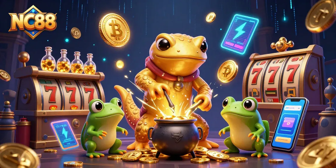 Experience excitement at NC88 with a golden alchemist transforming coins and luck!