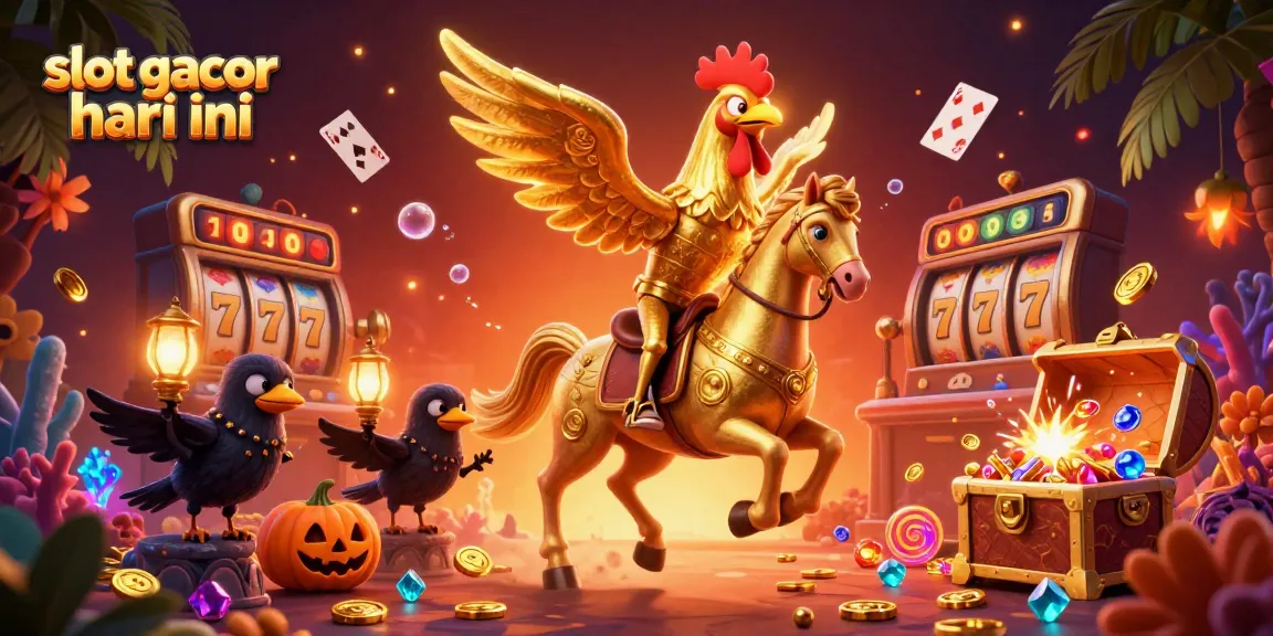 Menangkan slot gacor hari ini dengan keberuntungan emas di kasino malam.