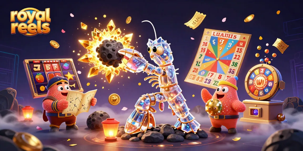 Experience the thrill of royal reels gameplay with vivid designs and dynamic elements.