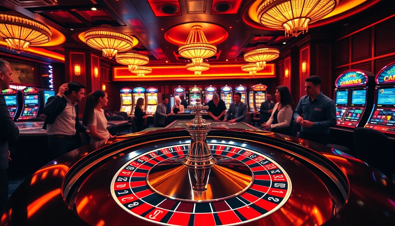 Experience thrilling roulette action at https://urr88.com/ with bright casino excitement and eager players.