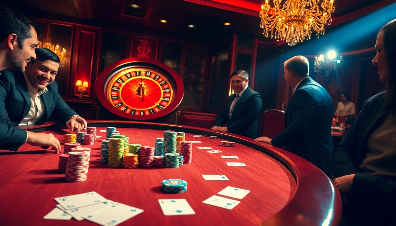 Experience high-stakes thrills at nohu90's luxurious casino with poker and roulette.