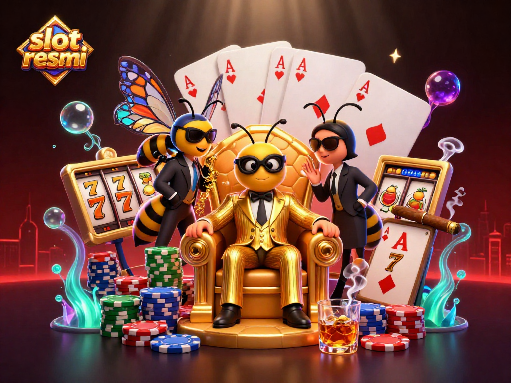 Win big today with slot resmi and dynamic casino elements in an engaging scene.