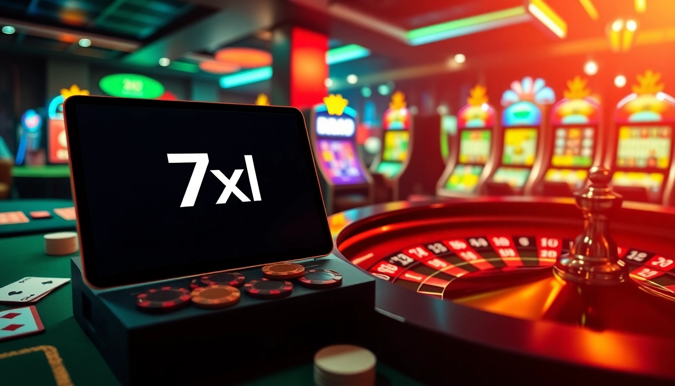 חווה את 7xl להורדה כאשר אתה נטמע בפאר ההימורים המקוונים סביב שולחן קזינו מהודר.