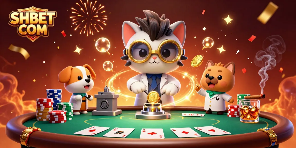Engage with thrilling SHBET COM online gameplay alongside our mischievous scientist and dog duo.