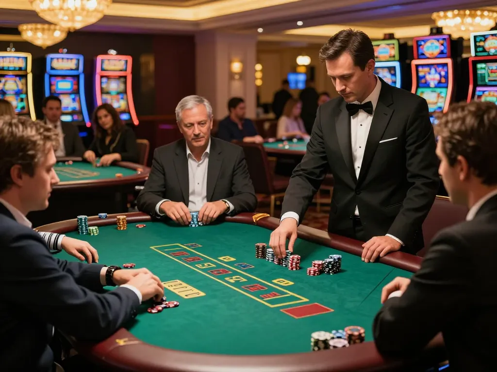 Engaged players at GG88 blackjack table showcasing interactive casino gameplay