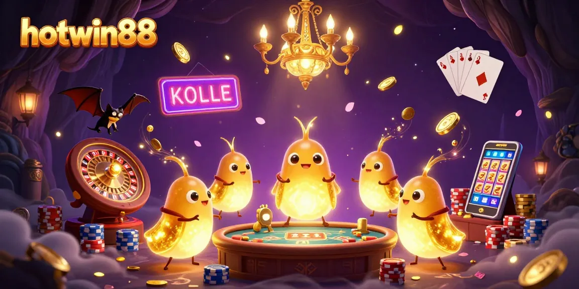 Join hotwin88 for an unforgettable casino experience with glowing characters and dynamic gaming action.