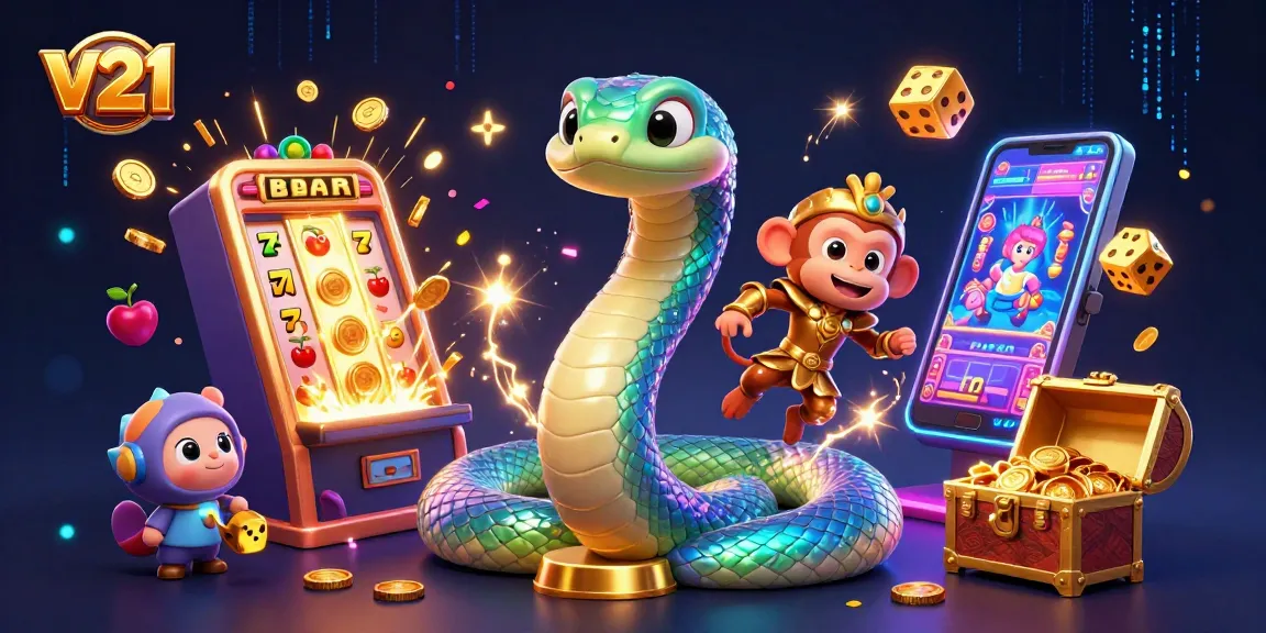 Mainkan slot mesin v21 dengan jackpot berlimpah dan suasana pemandangan ceria.