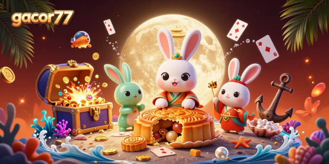 Mainkan gacor77 dengan tema kasino yang menarik dan penuh keseruan di dalam ilustrasi 3D ini.