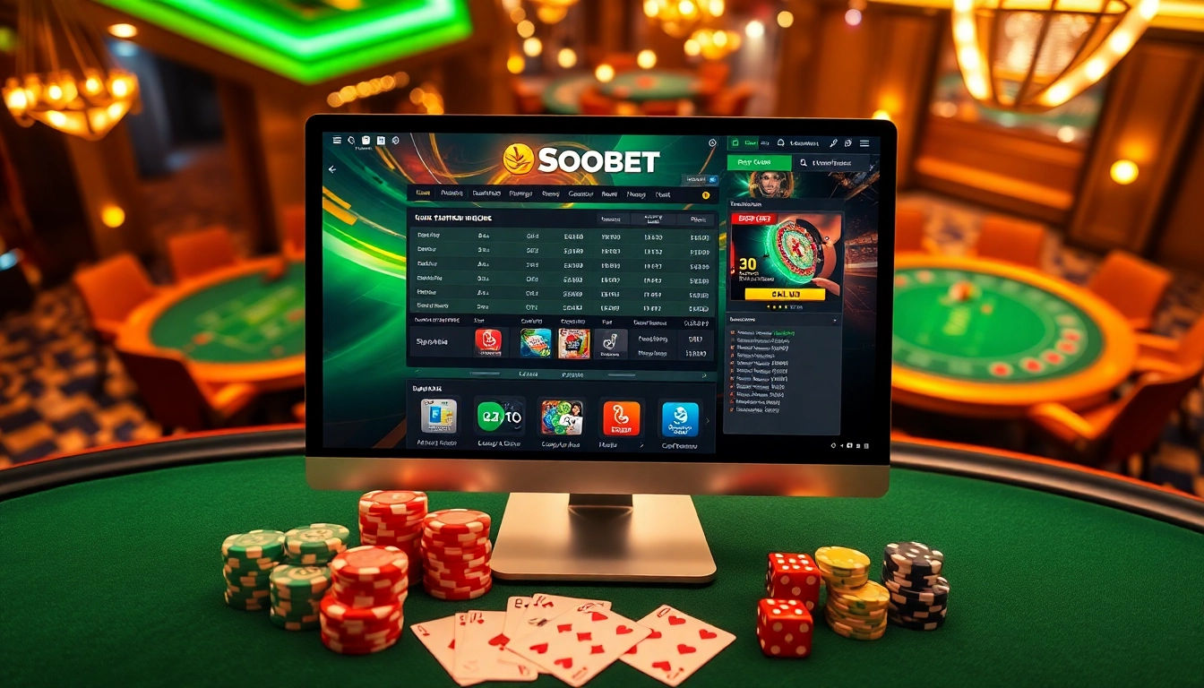 Experience sbobet login indonesia while betting on exciting games with vibrant casino visuals.
