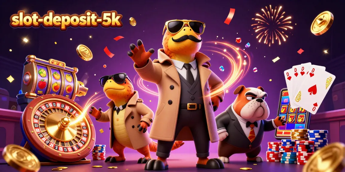 Engaging players with slot-deposit-5k featuring raptors in casino scene, dynamic gameplay.