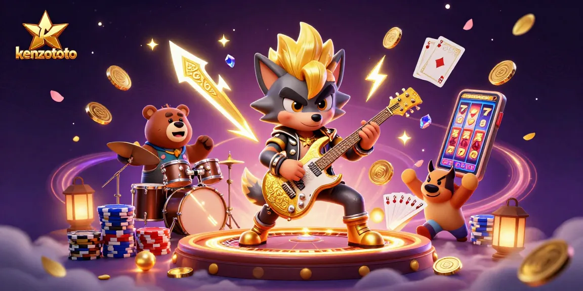 Experience the thrill with kenzototo while winning cascading coins and giant jackpots!
