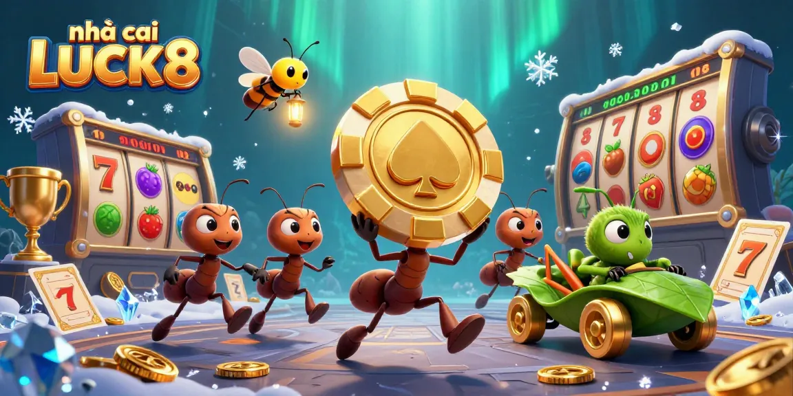 Experience thrilling wins at nhà cái LUCK8 with a dynamic casino heist scene.