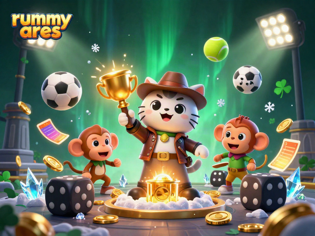 Experience thrilling gameplay at Rummy Ares, featuring an exciting adventure with dynamic sports elements.