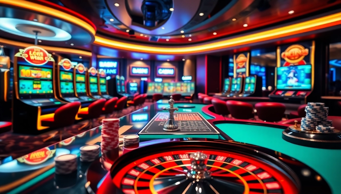 Experience thrilling wins at https://luckywin.name with luxurious casino gaming elements like roulette and slot machines.