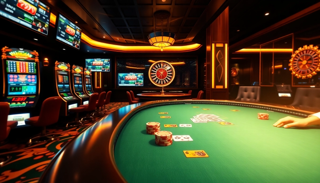 Immerse in the excitement of online gambling at https://mm88.yokohama/ with poker tables, vibrant slots, and dynamic gameplay.