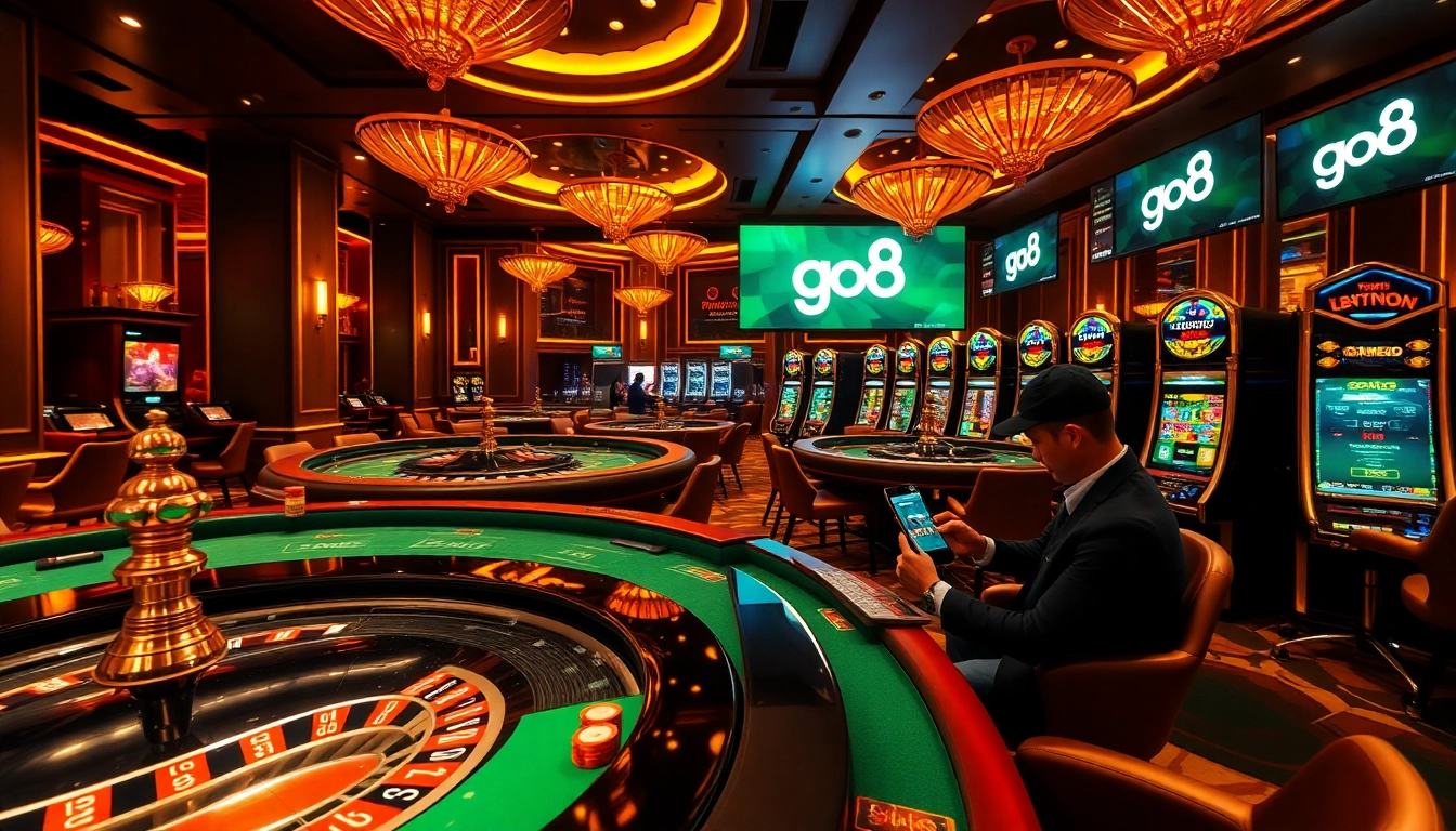 Experience the excitement of gambling with go8 on vibrant casino tables filled with life and energy.