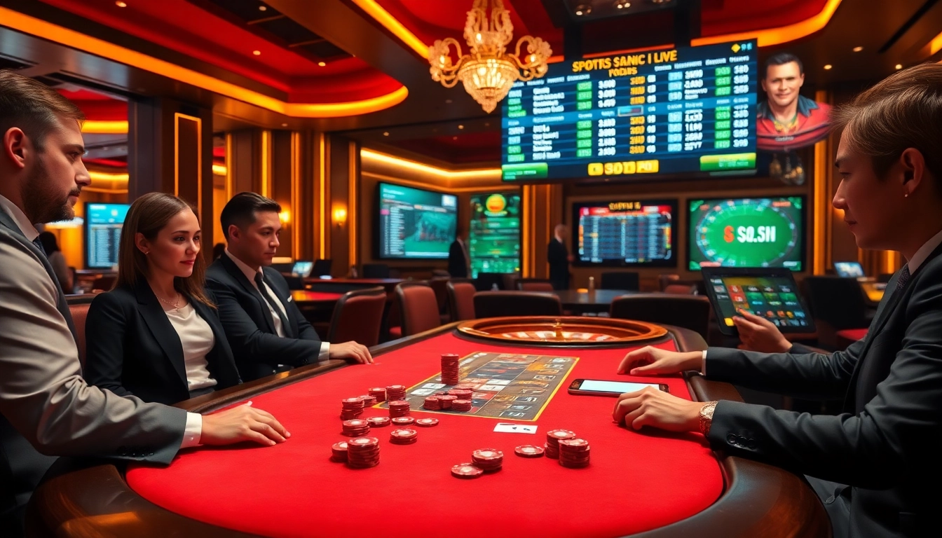 Experience the excitement at cổng game okfun with high-stakes poker and dynamic betting.