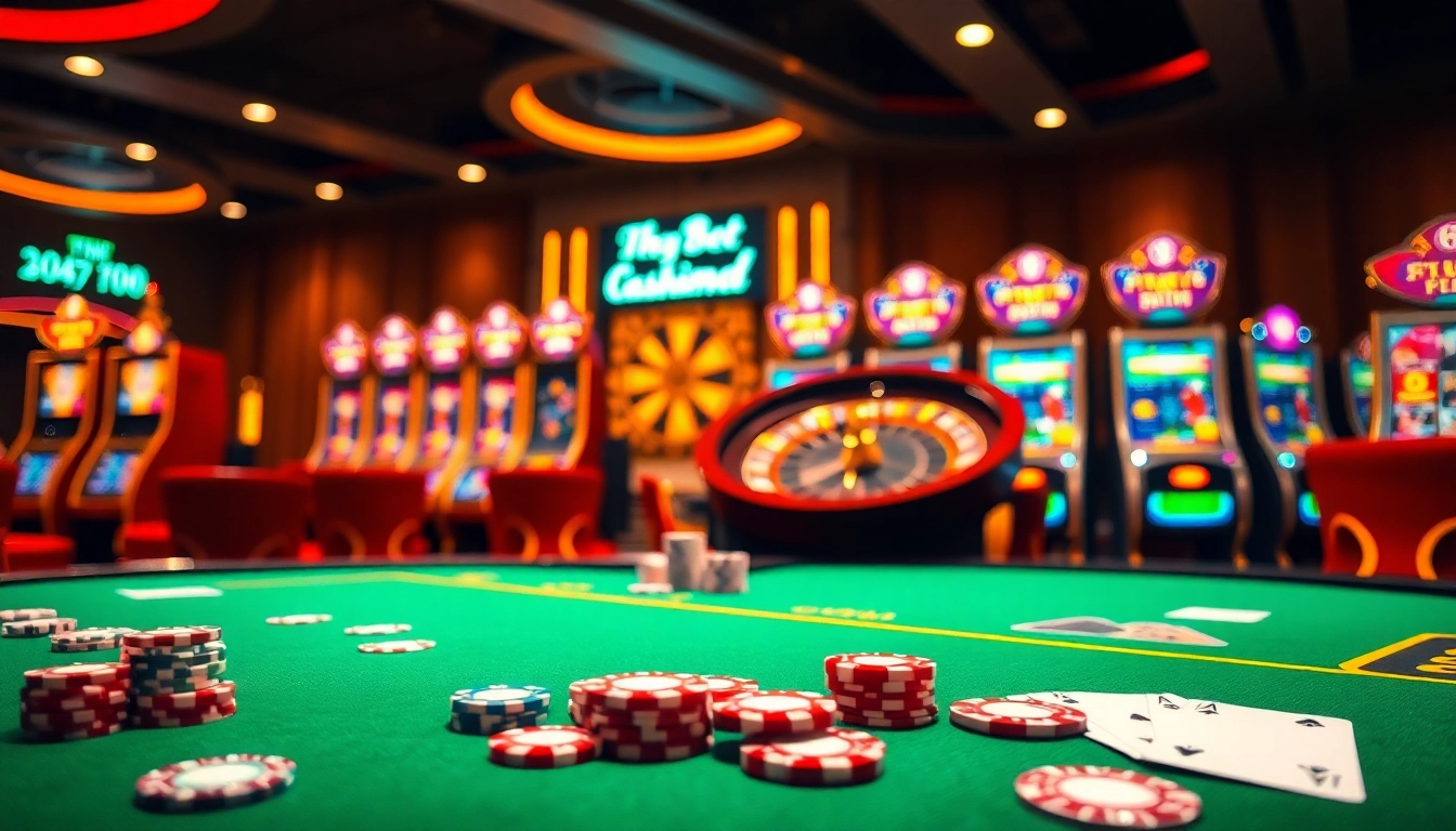 Experience thrilling gameplay at thabet77.sa.com with vibrant casino action featuring roulette and poker.