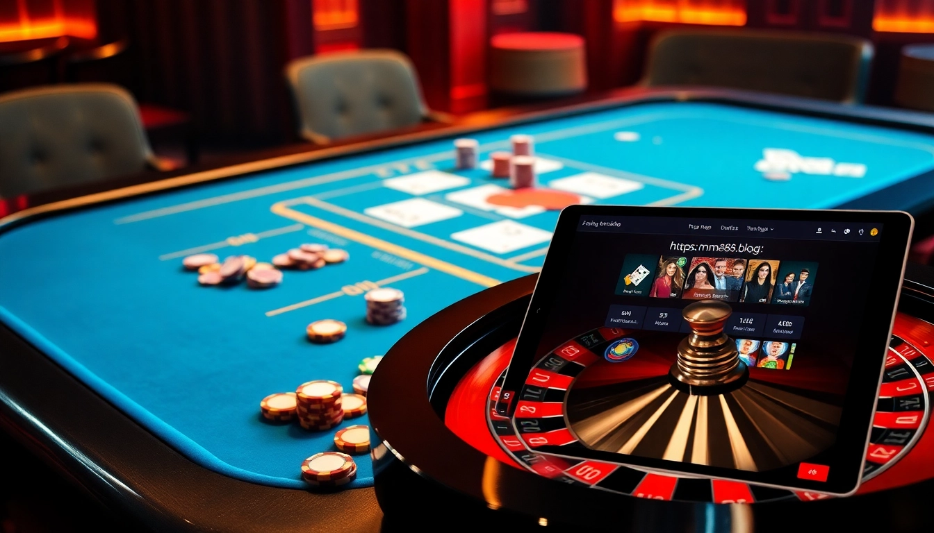 Experience a thrilling casino atmosphere at https://mm88.blog/ featuring poker and roulette.