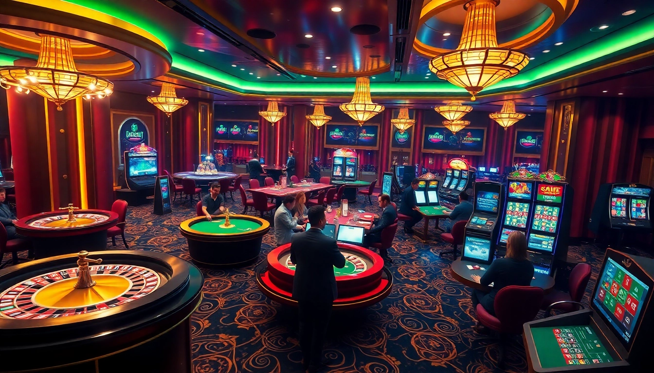 Experience the excitement of online gaming with high-quality visuals at https://soibet.vision/, showcasing vibrant casino elements.