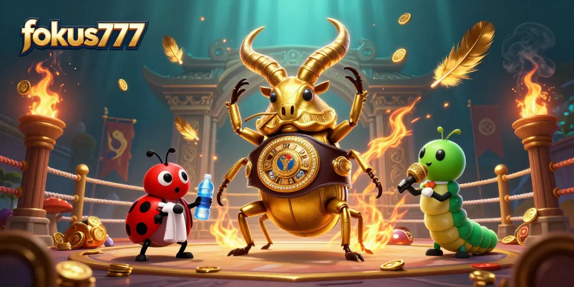 Spin and win with fokus777, showcasing a vibrant 3D casino-themed showdown.