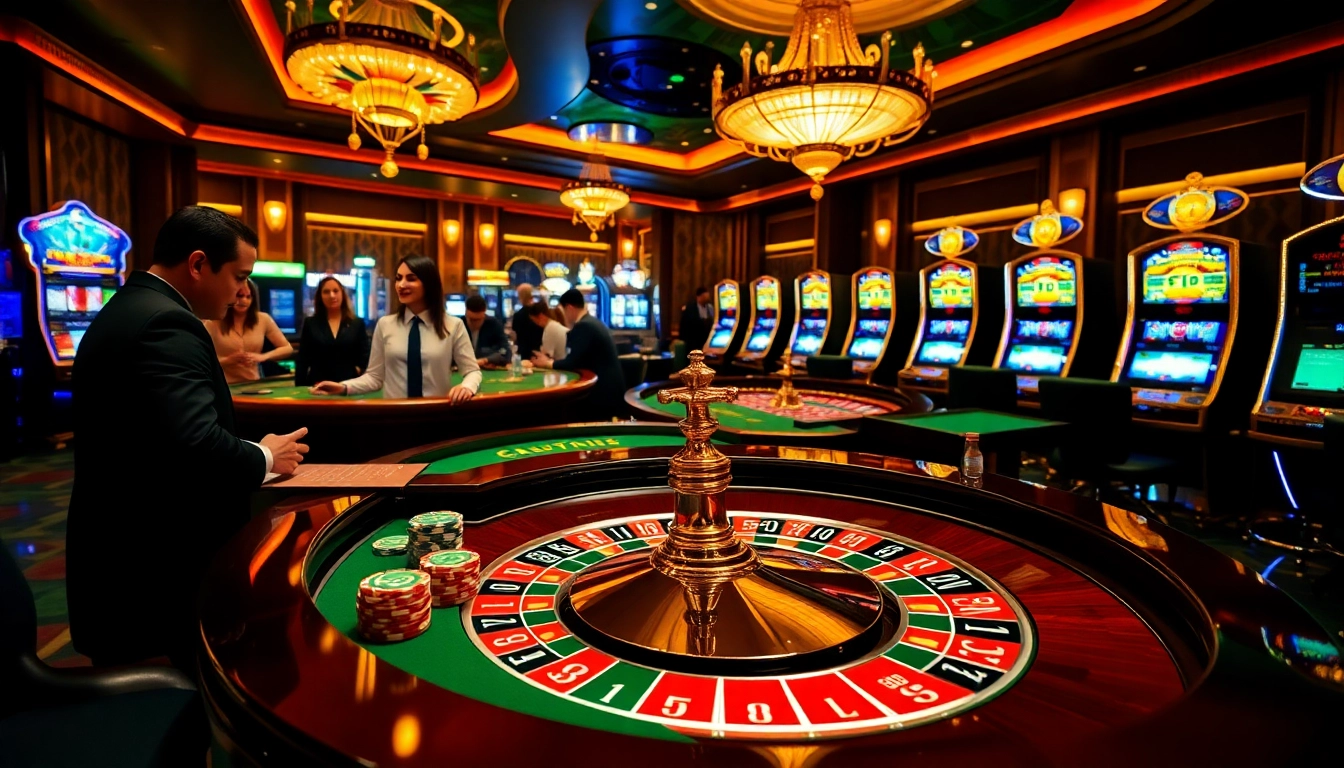 Experience the excitement of gambling at https://6666bett.com.br with a luxurious casino scene.