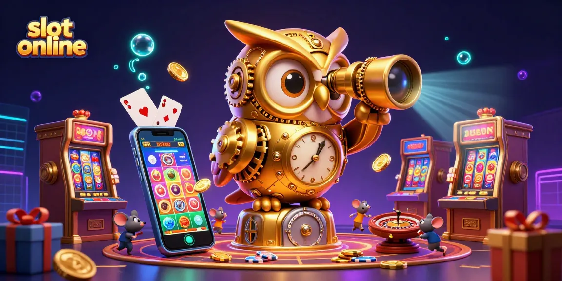 Experience thrilling slot online gameplay with dynamic 3D characters and casino elements.
