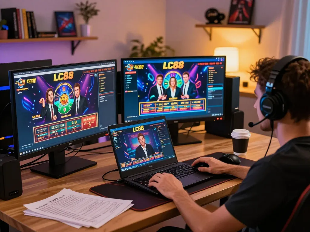 Experience the thrill of LC88 online gaming with a dynamic setup for strategic gameplay.