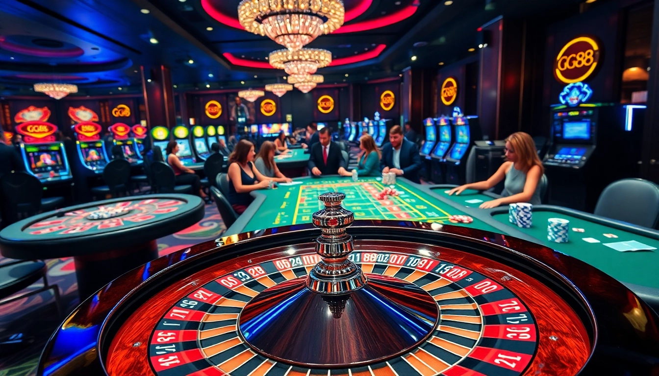 Experience the thrill of GG88 with immersive casino gaming excitement.