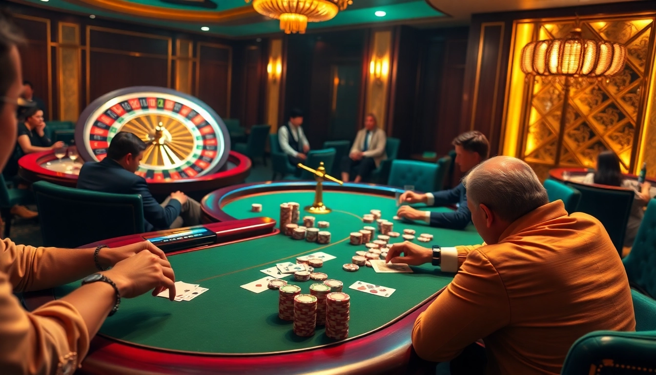 Experience high-stakes poker excitement at 79king with luxurious casino visuals.